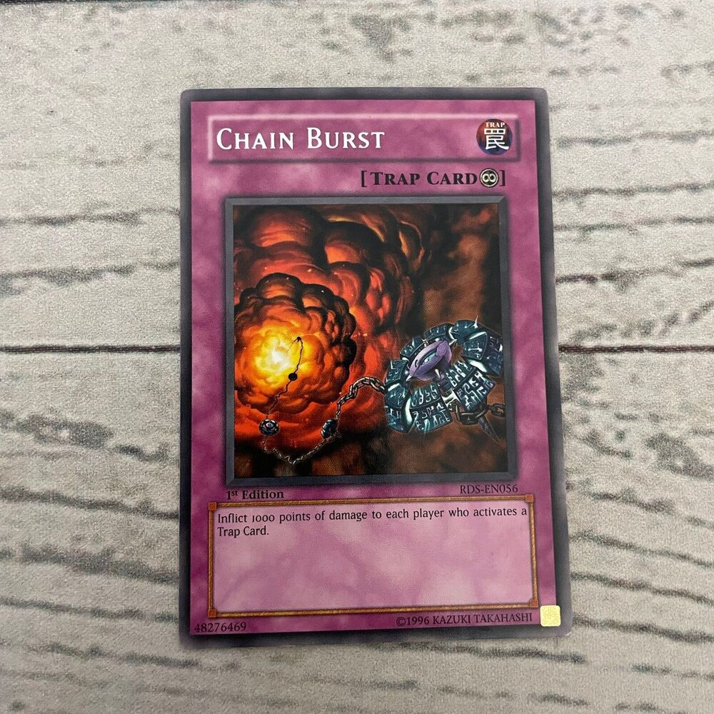 Yugioh! Chain Burst RDS-EN056 Ultimate Rare 1st Edition VLP/NM